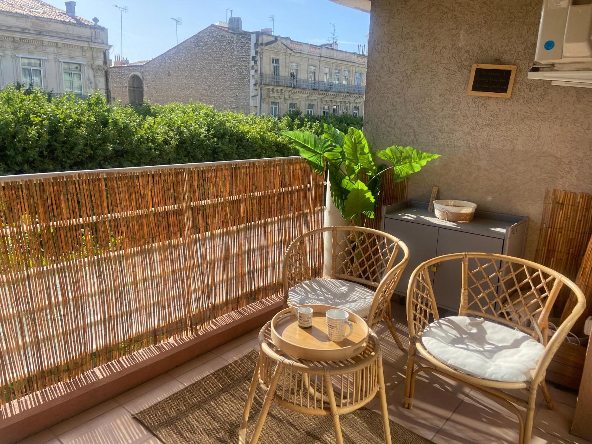 Charmant Appartement Central Terrasse Proche Gare Sète Exteriér fotografie